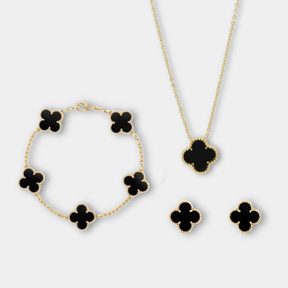 Charmify - Luksus smykkesett med halskjede, armbånd og øredobber