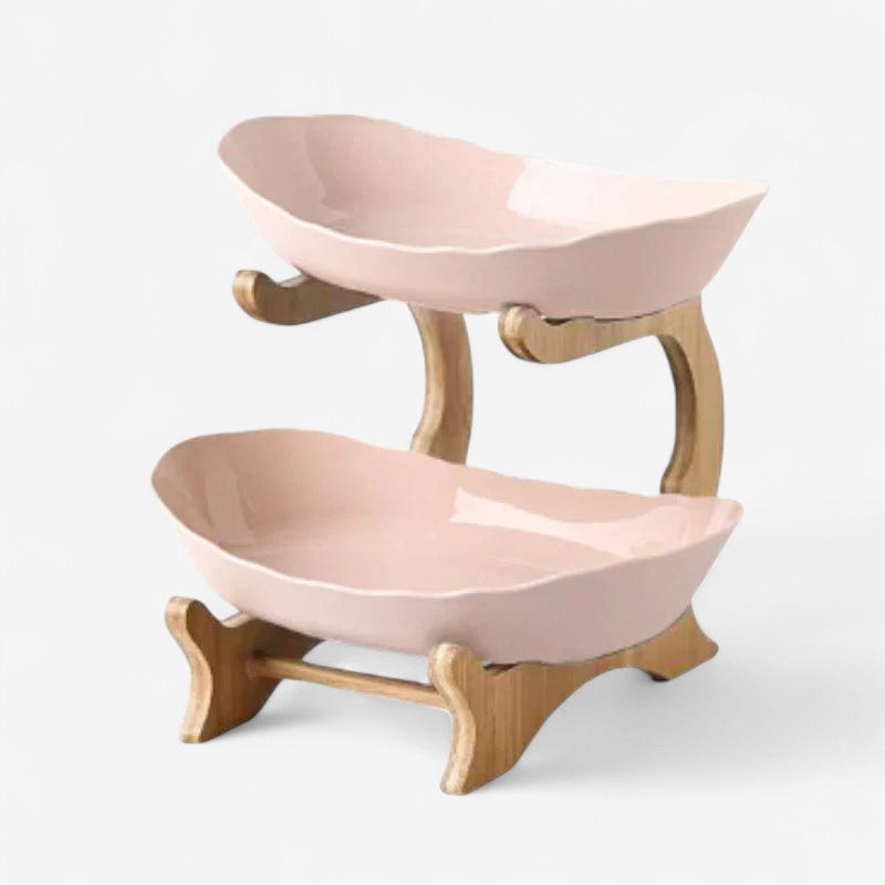 FruitStack – Moderne Fruktbolle med Avtakbare Multi-Nivå Skuffer