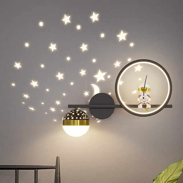 BrightNest - Moderne vegglampe med myk belysning