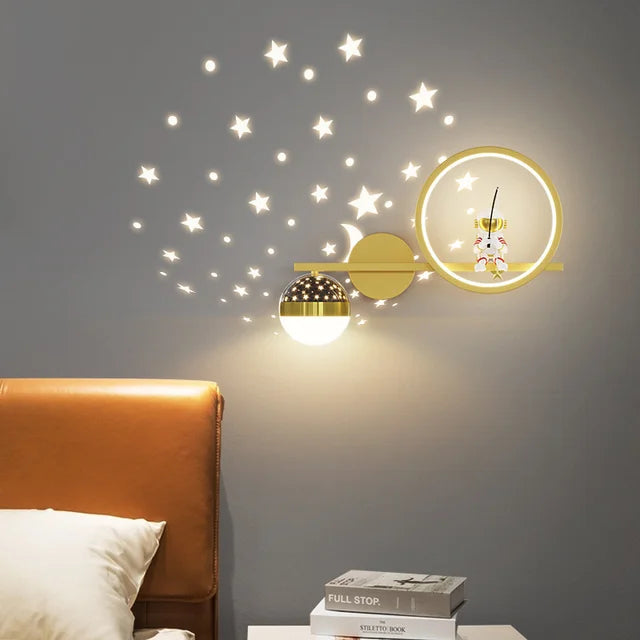 BrightNest - Moderne vegglampe med myk belysning