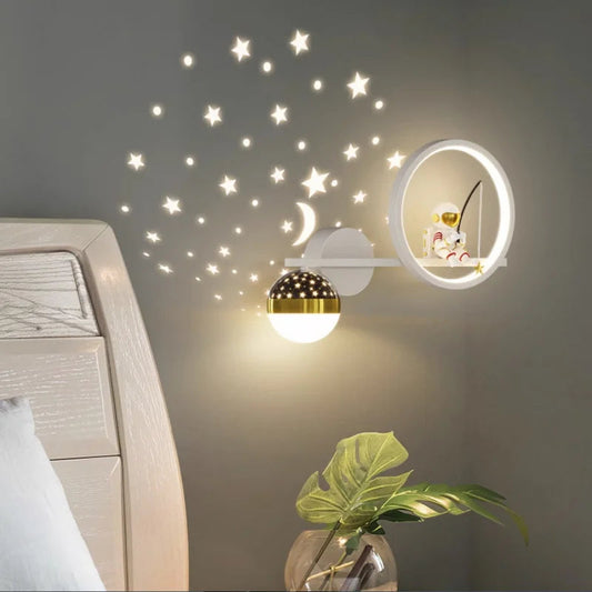BrightNest - Moderne vegglampe med myk belysning
