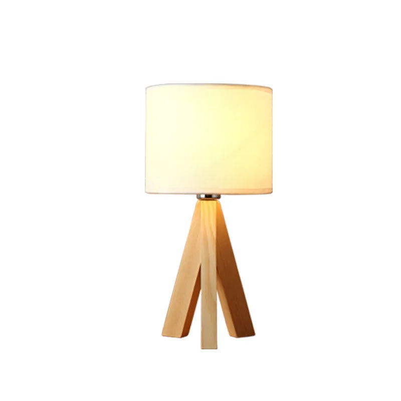 TimberGlow - Moderne bordlampe i tre for et varmt og stilfullt hjem