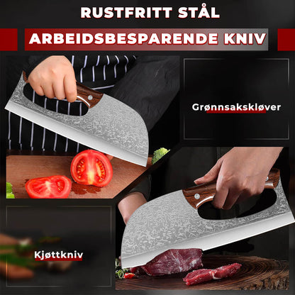 EdgeMaster - multifunksjonell kokkekniv for presisjonsskjæring