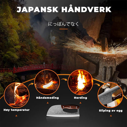 EdgeMaster - multifunksjonell kokkekniv for presisjonsskjæring