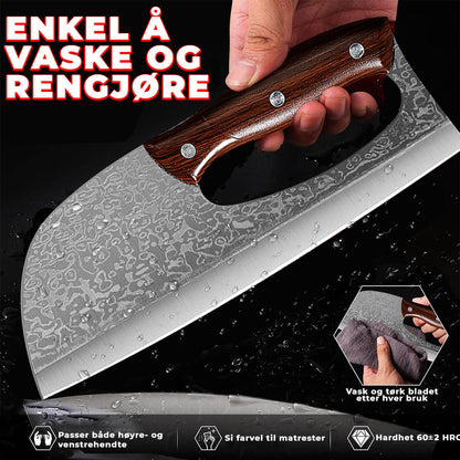 EdgeMaster - multifunksjonell kokkekniv for presisjonsskjæring