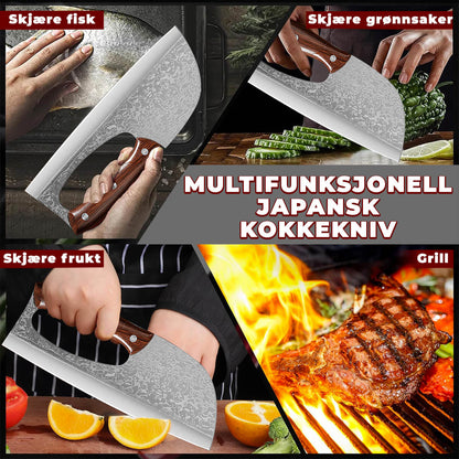 EdgeMaster - multifunksjonell kokkekniv for presisjonsskjæring