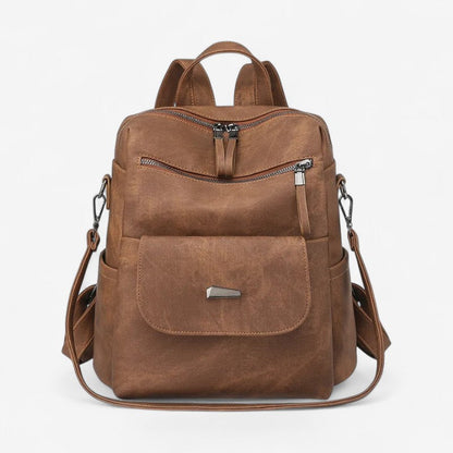 NovaPack – Ryggsekk med Flere Glidelåslommer og Justerbare Stropper