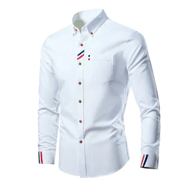 Waldo - Slim fit-skjorte med stilige detaljer