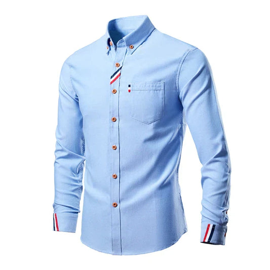 Waldo - Slim fit-skjorte med stilige detaljer