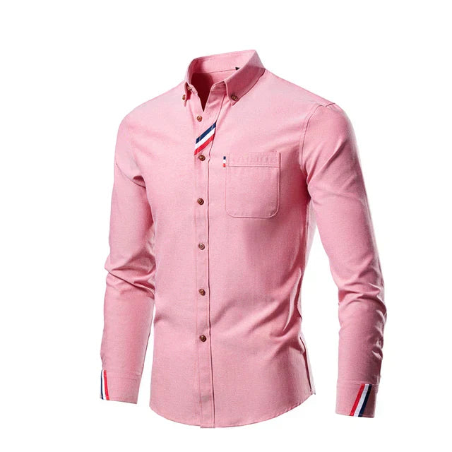 Waldo - Slim fit-skjorte med stilige detaljer