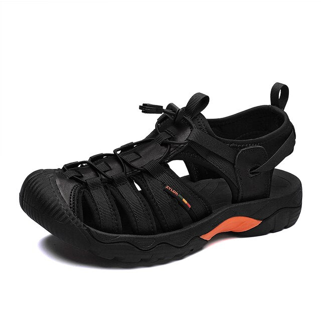 Charles - Sporty sandaler med justerbare stropper og slitesterk såle