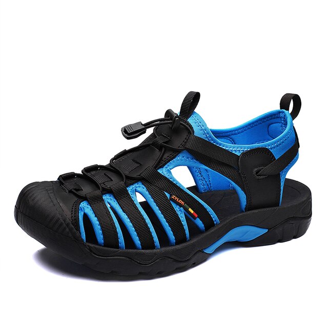 Charles - Sporty sandaler med justerbare stropper og slitesterk såle