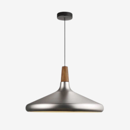 CylinLite – Pendellampe med Jern og Trestoff