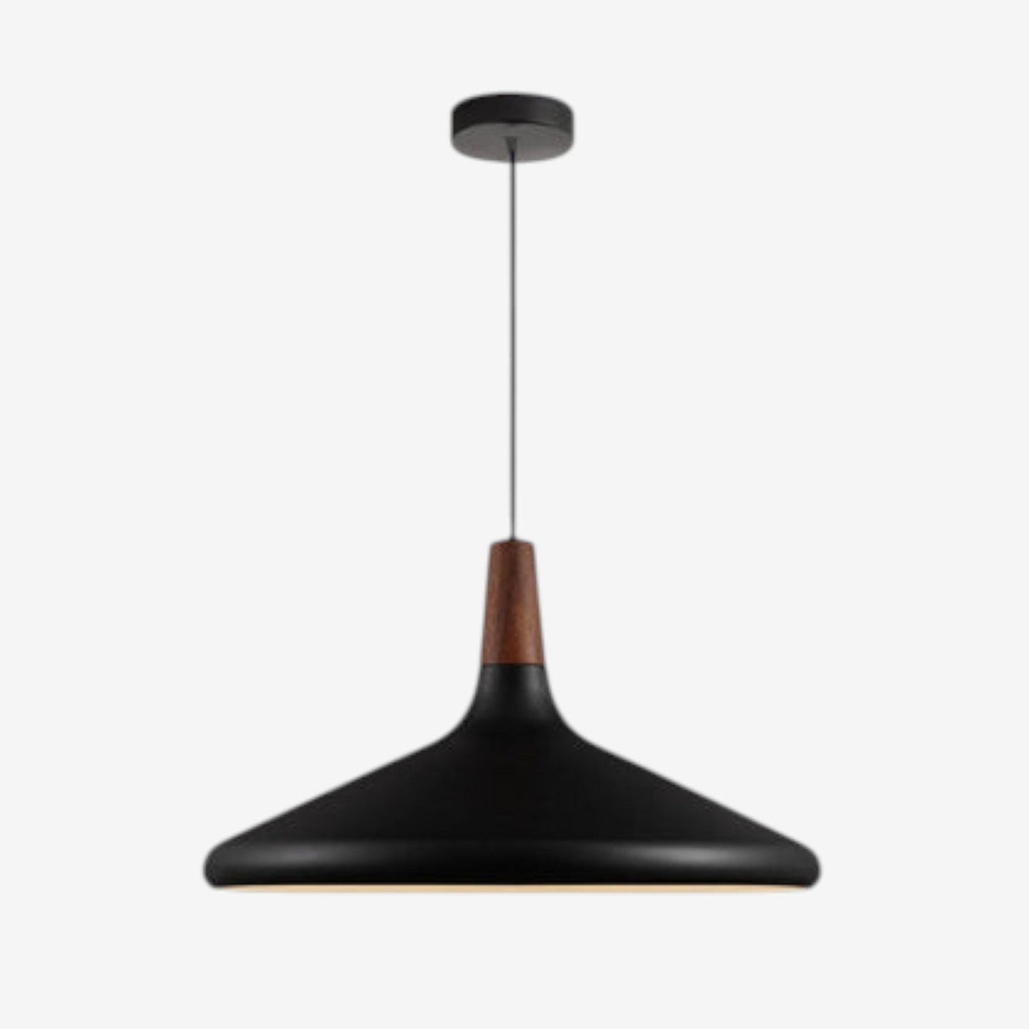 CylinLite – Pendellampe med Jern og Trestoff