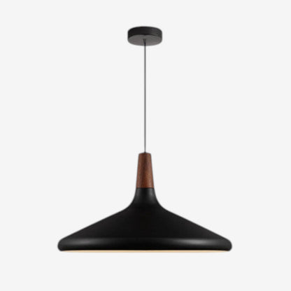 CylinLite – Pendellampe med Jern og Trestoff