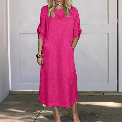 Karin - Løstsittende Kjole For Uanstrengt Stil