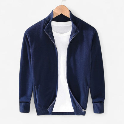 Sindre – Hel Glidelås Jakke med Lange Ermer og Lommer