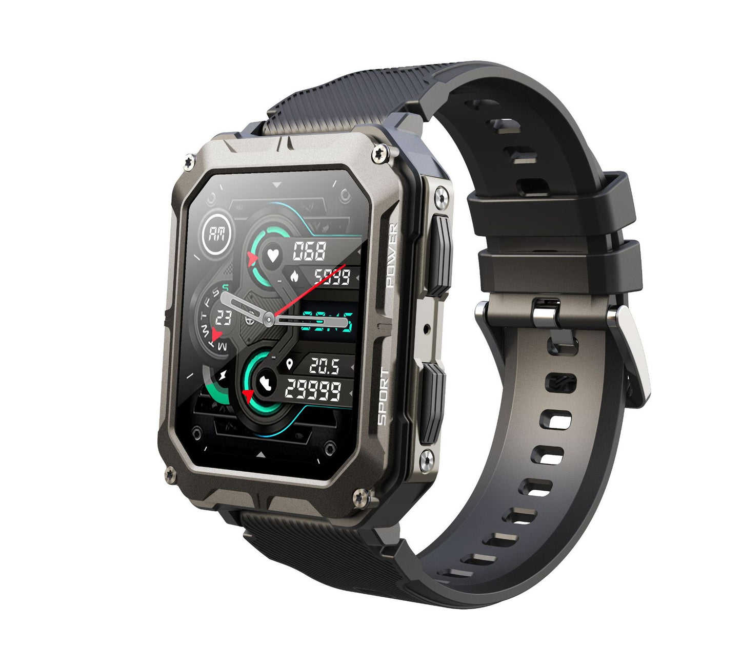 TitanTime – ultimat vanntett smartklokke med Bluetooth musikkspiller