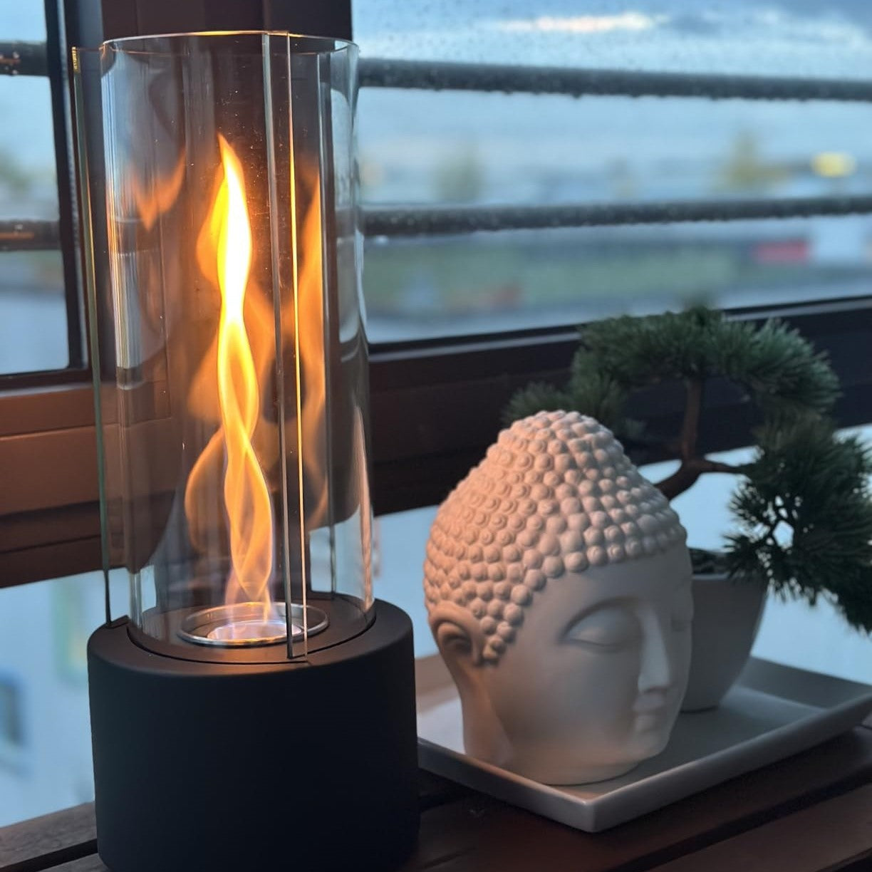 FlameAura - Evig oljelampe for en koselig og sofistikert atmosfære