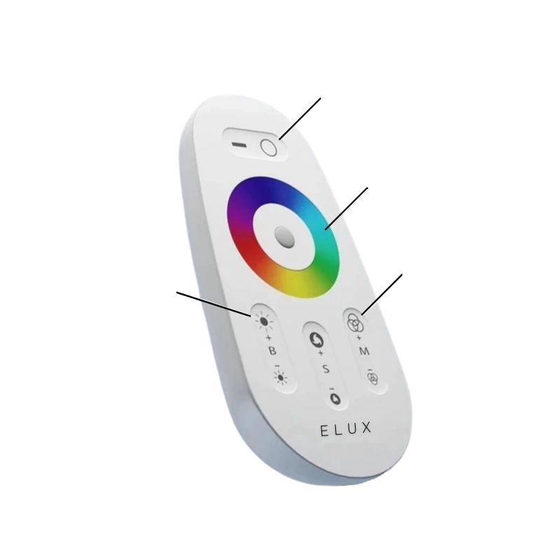 AmbianceGlow - Premium LED-gulvlampe med alternativer for millioner av farger