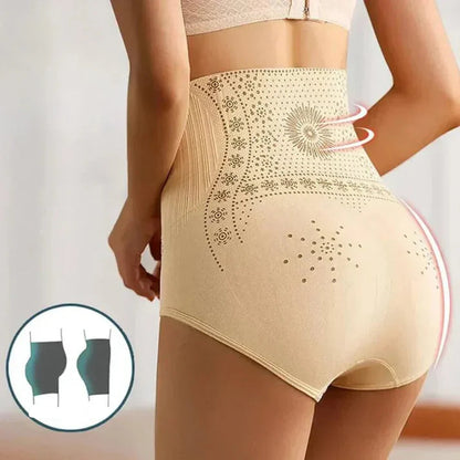 Luna - Shapewear med høy midje med kompresjonspaneler og stilige mønstre