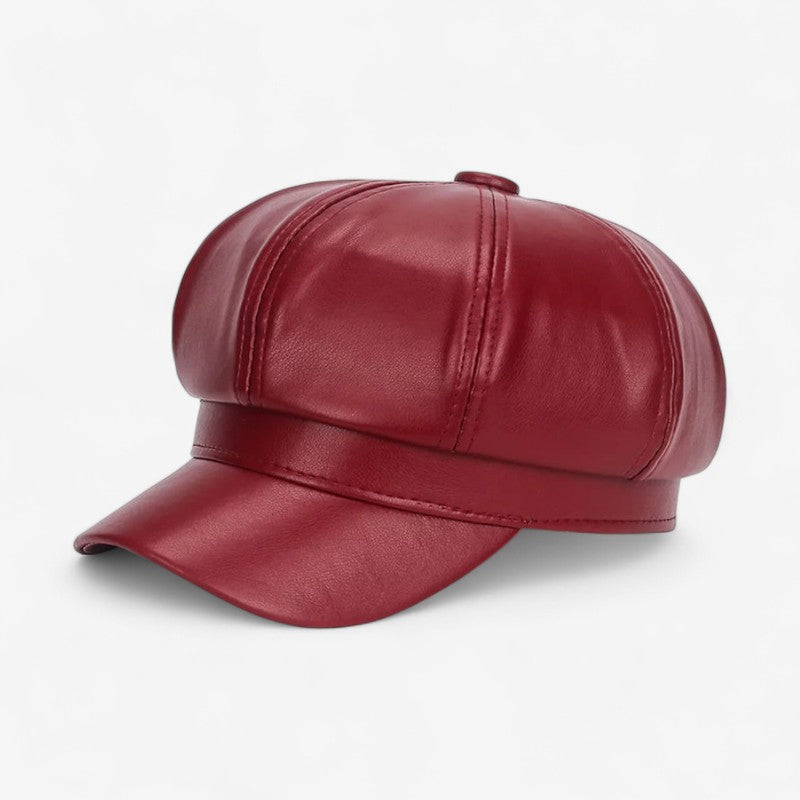 Audrey - Beret Hatt med Justerbar og Sammenleggbar Design