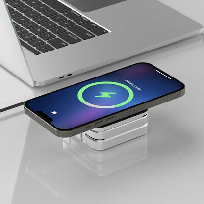 FlexCharge - 3-i-1 Hurtiglader for Apple- og Samsung-enheter
