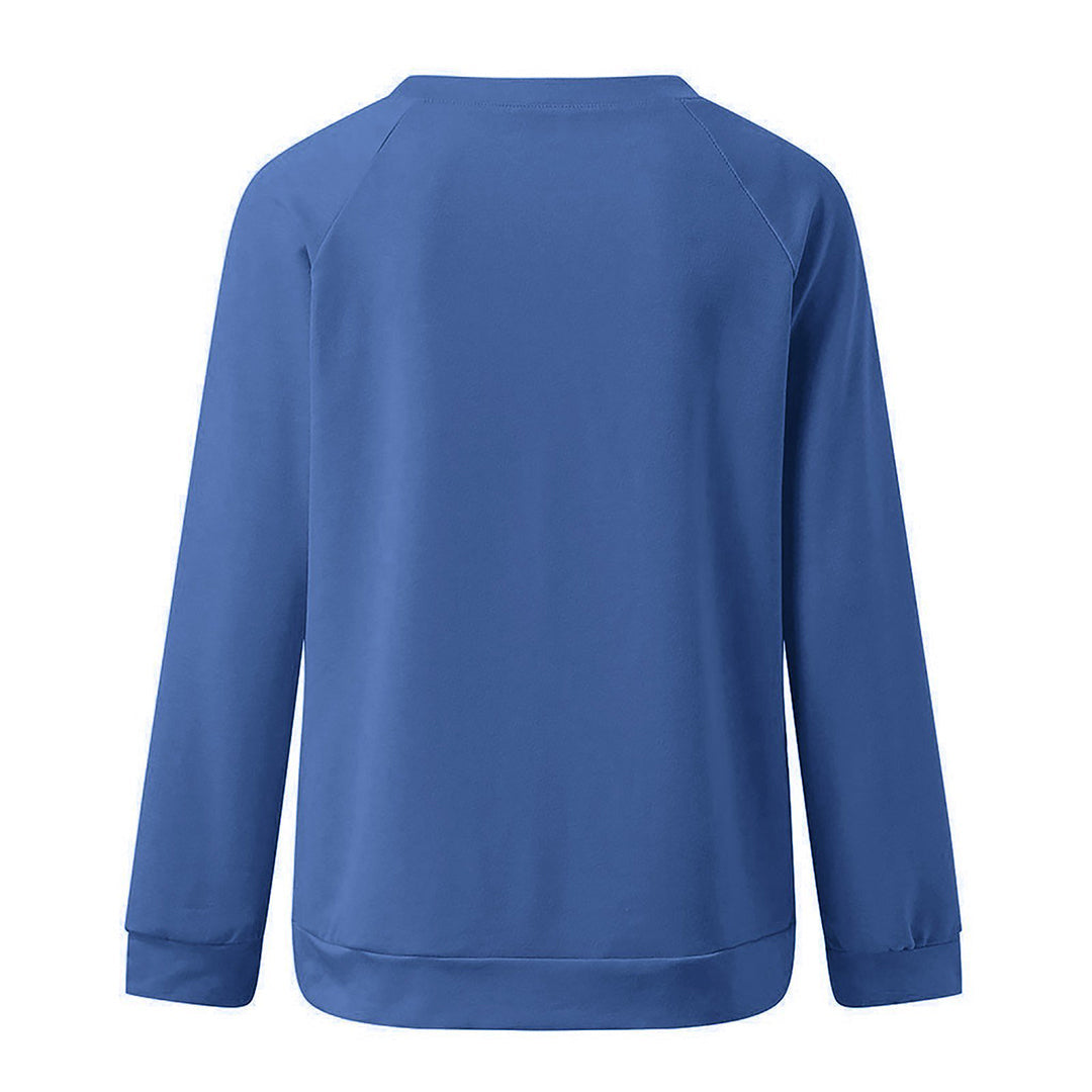 Lily – Trendy sweatshirt med lange ermer og rund hals