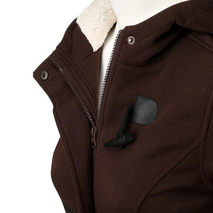 Kamala - hettejakke med knepplukking