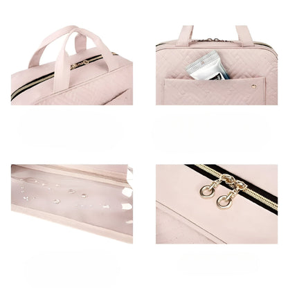 TravelEase - Slitesterk og romslig toalettmappe for en smidig reiseopplevelse