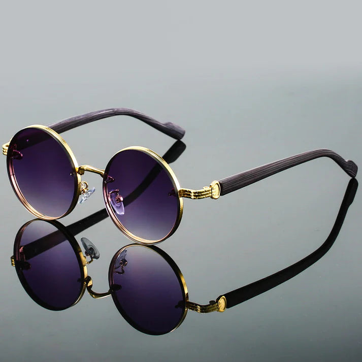 NostraLux - Retro inspirert solbriller med UV-beskyttelse og antireflekslinser
