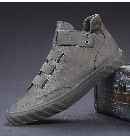 Henry - Stødig Ankel Sko Med Sklisikker Såle Og Borrelåslukking