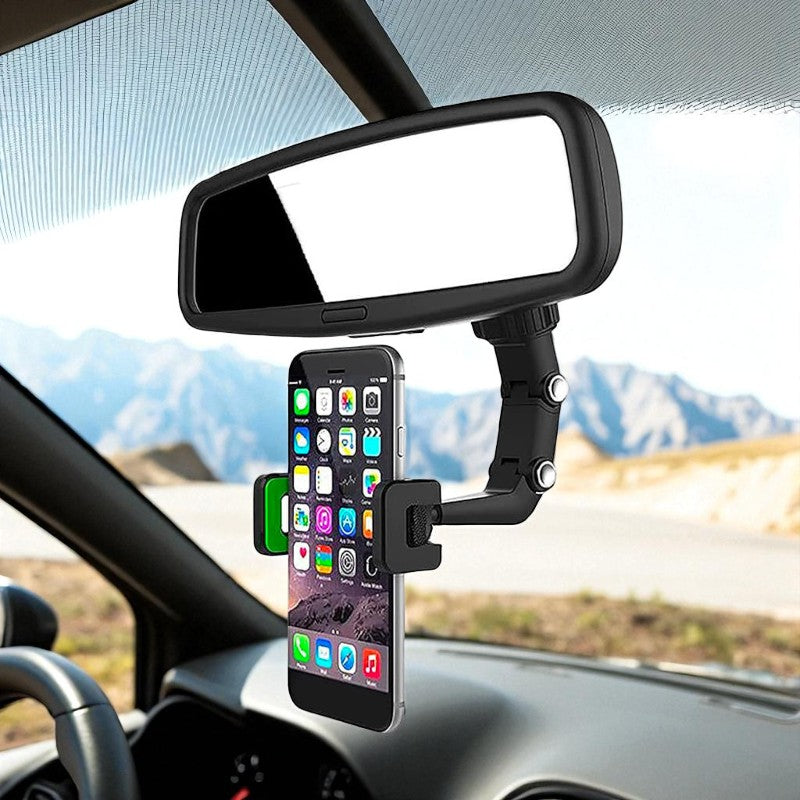 ViewLock – Bakspeil Telefonholder med 360° Rotasjon