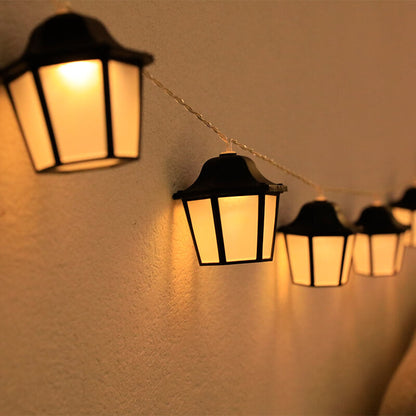 GlowHaven - Lanternestreng Miljøvennlig Belysning for Koselig Atmosfære