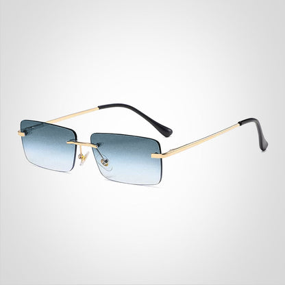 ClearGaze – Sammenleggbare rektangulære solbriller med lett innfatning