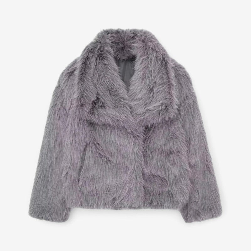 Alette – Kort Jakke med Lange Ermer og Lommepynt