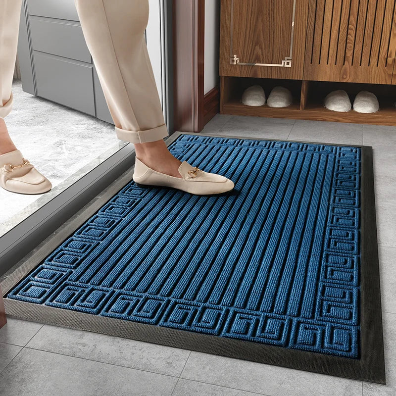 StrideMat - Stilig entréteppe med vertikale linjer og geometrisk design