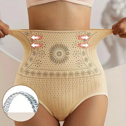 Luna - Shapewear med høy midje med kompresjonspaneler og stilige mønstre