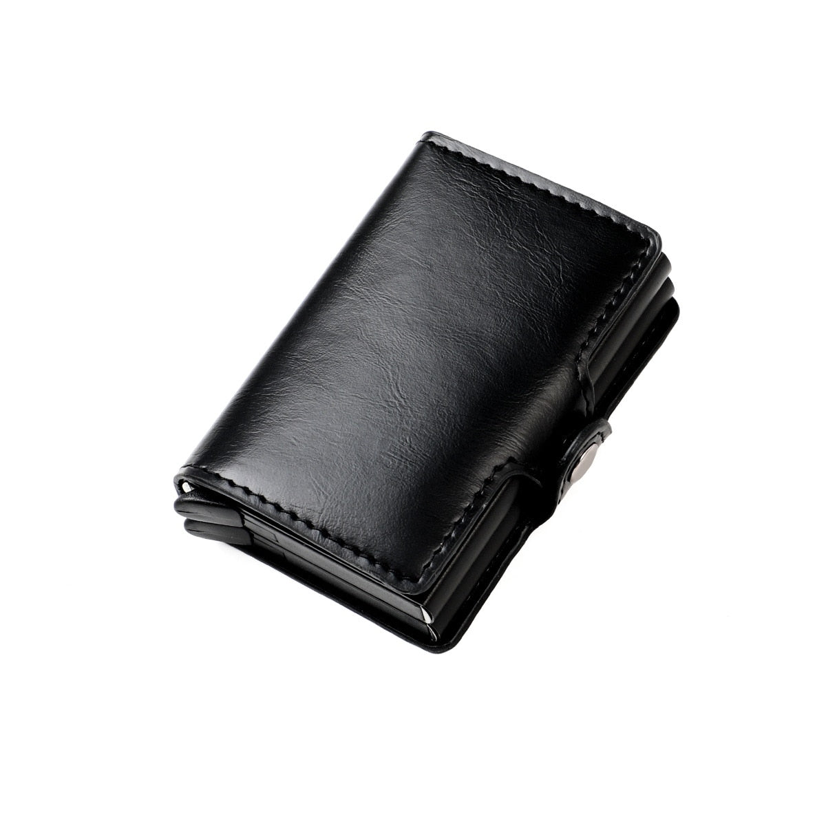 VaultShield – RFID-Blokkerende Lommebok med Doble Popup-Kortholdere
