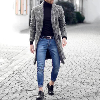 Vivian - Retroinspirert kåpe med fold-over-krage