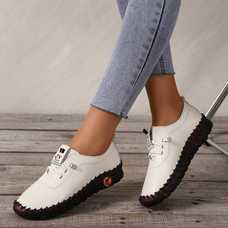 Sophie - Stilige loafers med fleksibel såle og snøring
