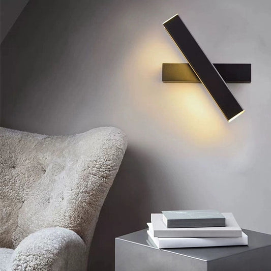 LumaLight - 360° roterbar LED-vegglampe med justerbar fargetemperatur