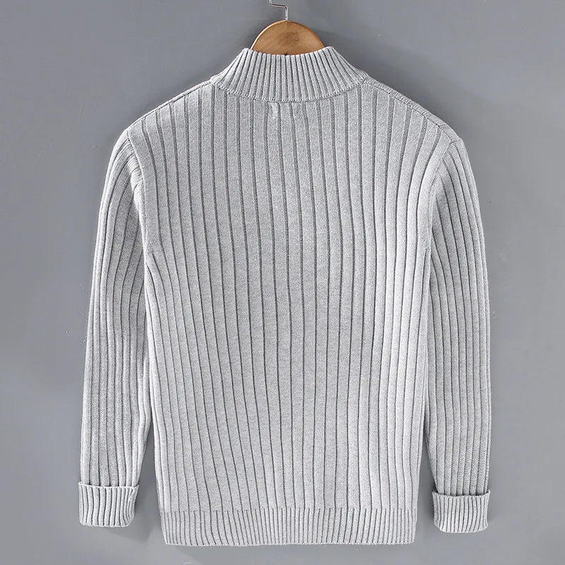 Henry - Uformell Cardigan Med Glidelås
