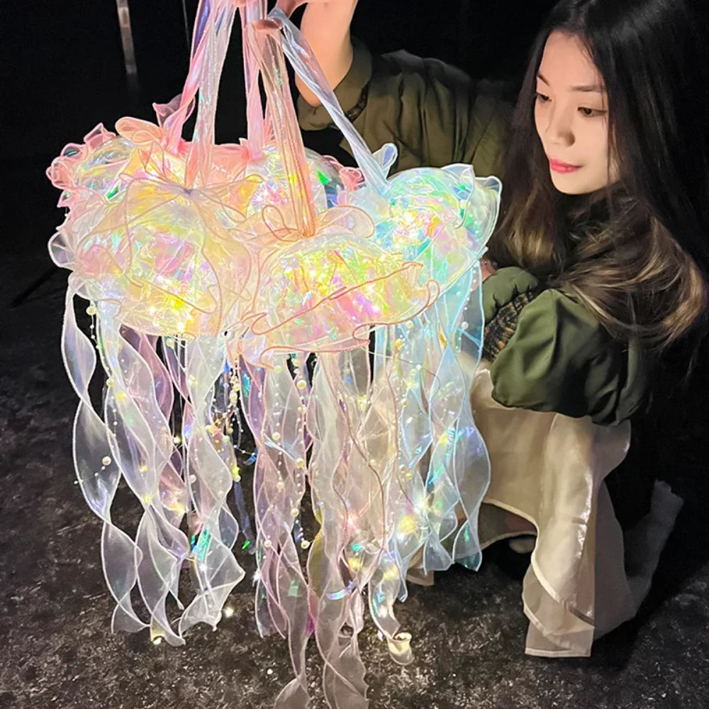 JellyGlow – LED-manetformet nattlys med realistisk bevegelse