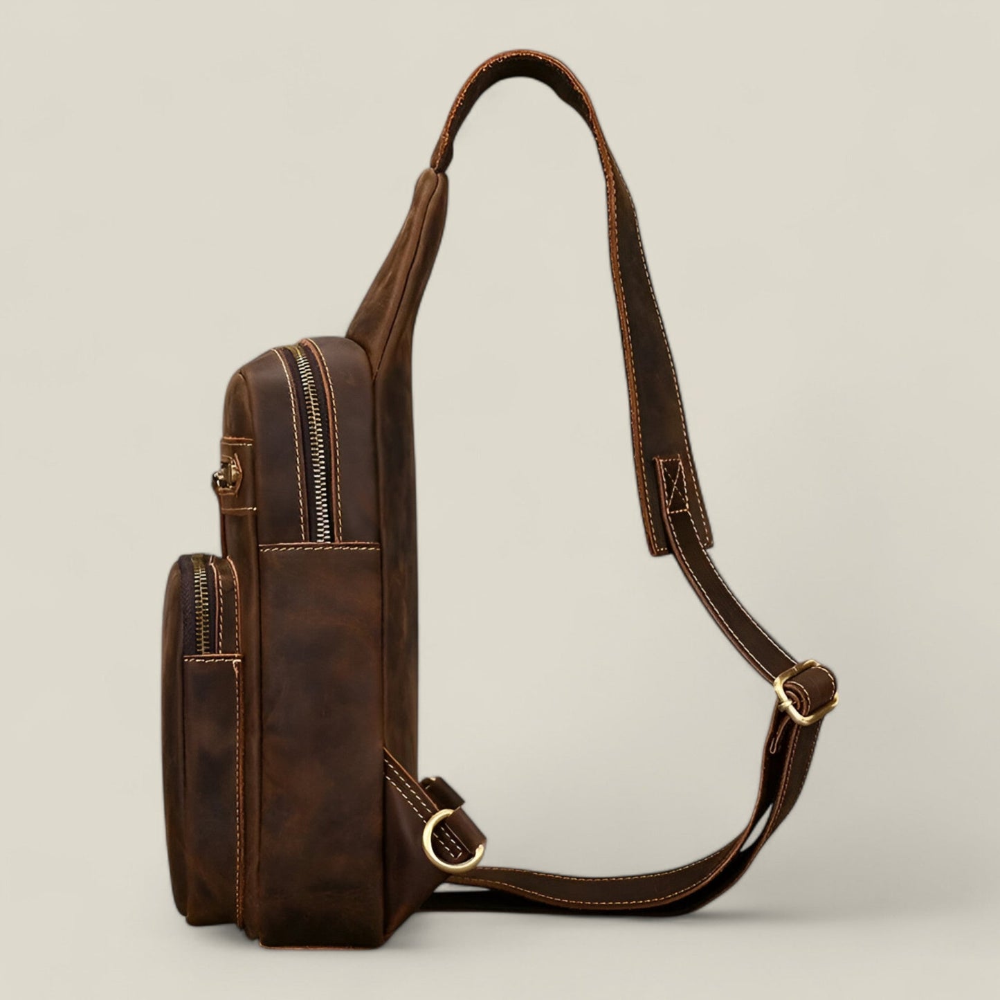 Enzo - Elegant Robust Brystveske med Romslig Kapasitet-3