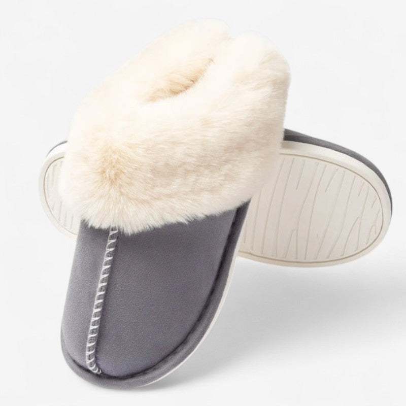 Mireya – Tøfler med Rund Tå og Dra-På Design