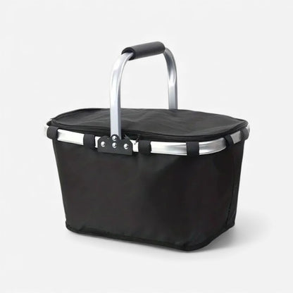 PicniGo – Sammenleggbar Isolert Piknikkurv med 3-i-1 Håndtak