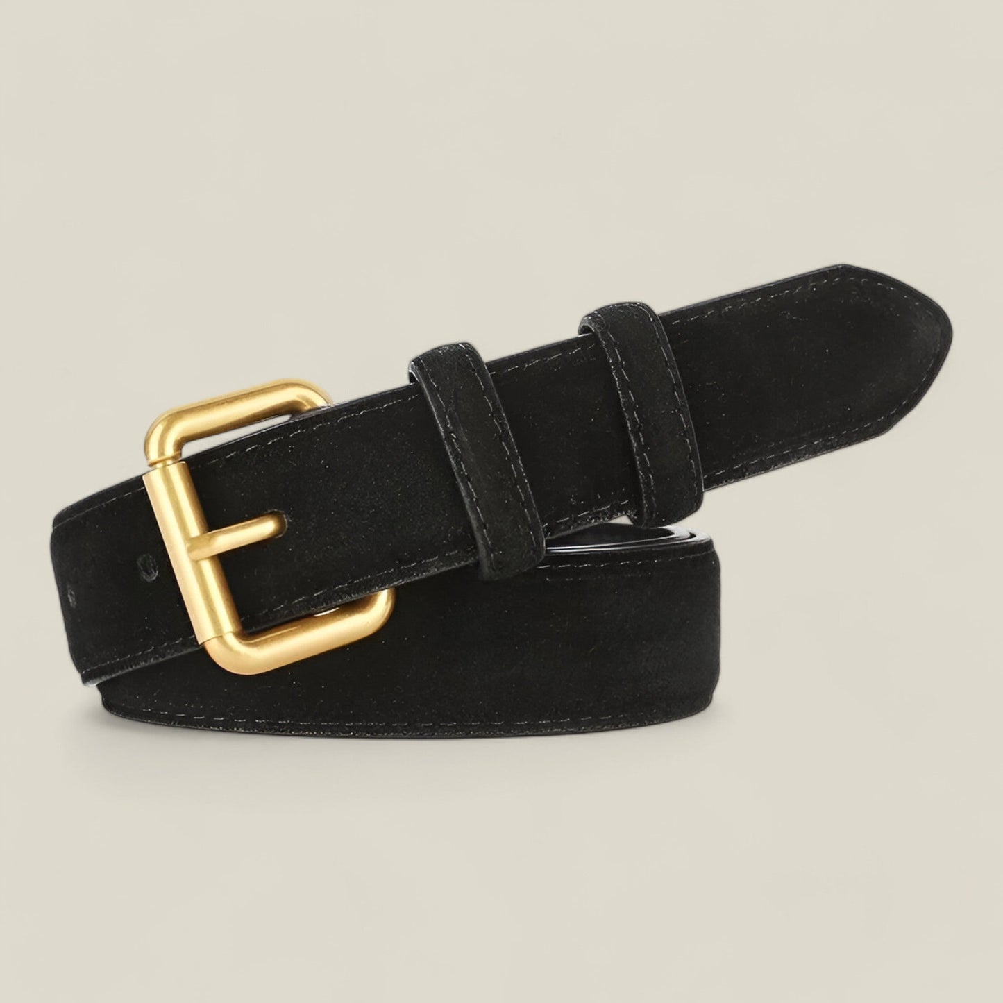 Bella - Elegant belte med metallspenne for et moderne og polert uttrykk