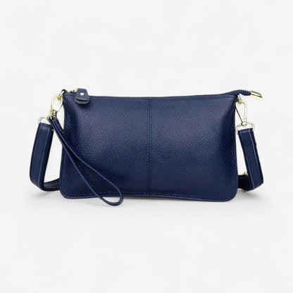 Ashley – Håndveske med spennestrå og glidelåslommer