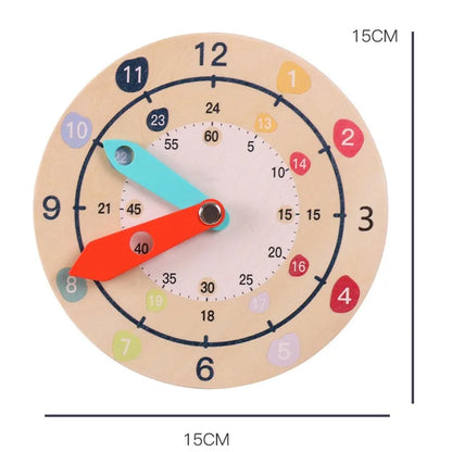 LearnTime – Pedagogisk Trelekeklokke med Barnevennlig Design